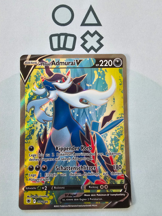 Hisui-Admurai V - NM (ASR176 SWSH Astral Radiance)