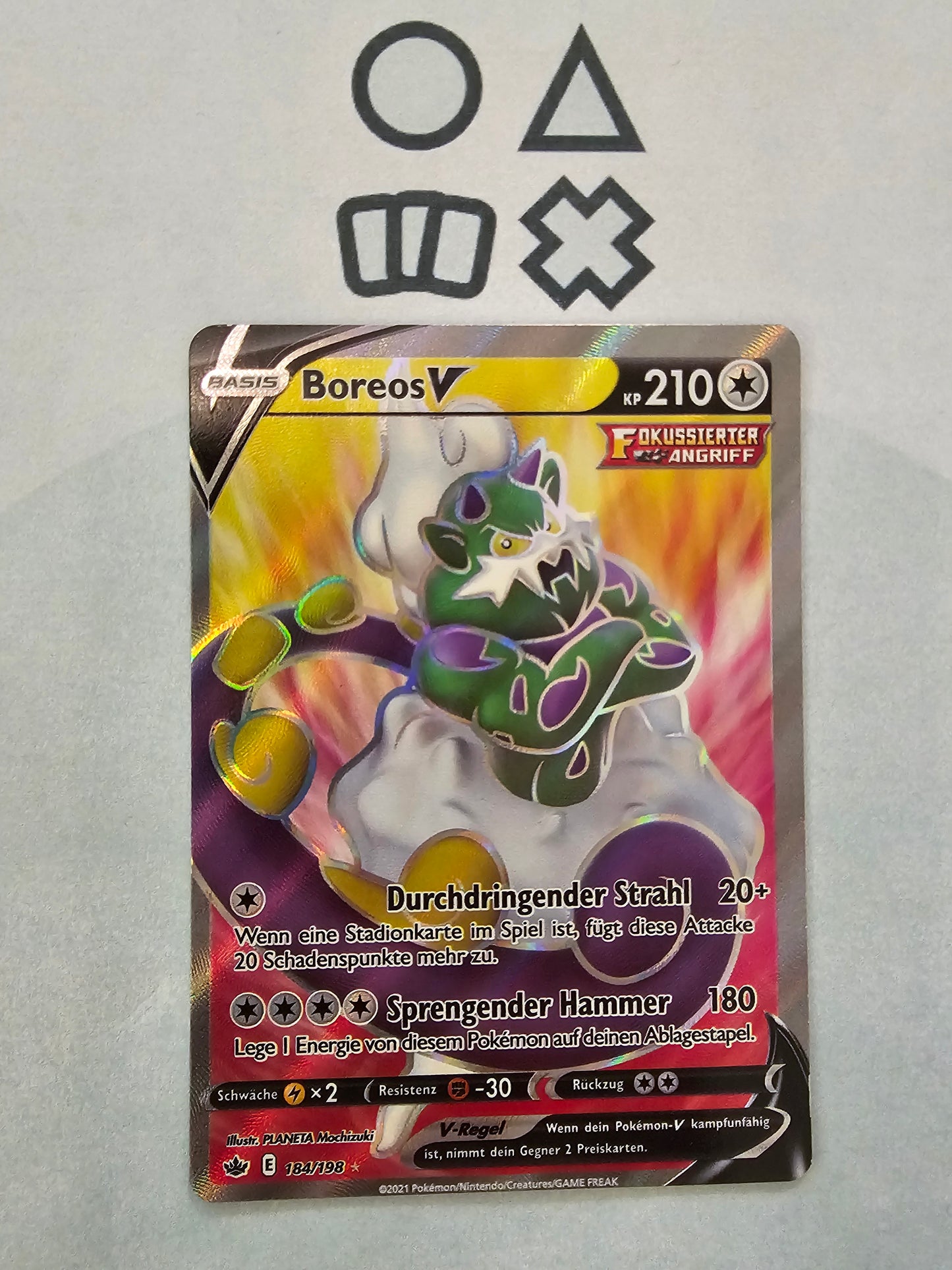 Boreos V - NM (CRE184 SWSH Chilling Reign)