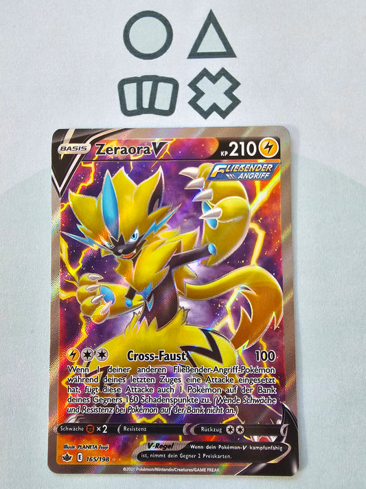 Zeraora V - NM (CRE165 SWSH Chilling Reign)