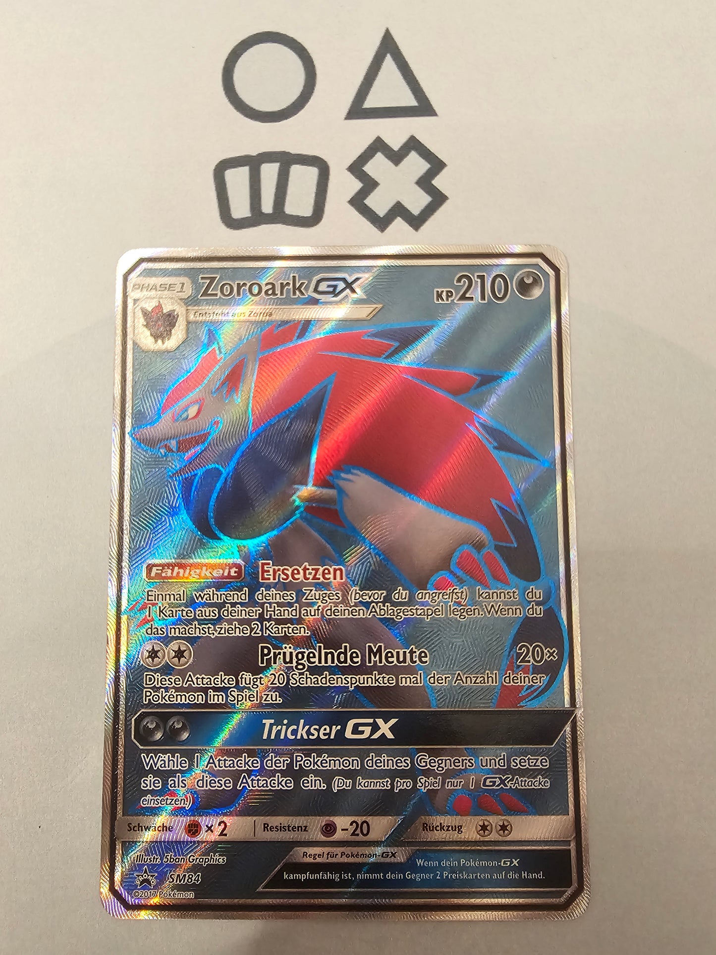 Zoroark GX - NM (SM84 SM Promo)