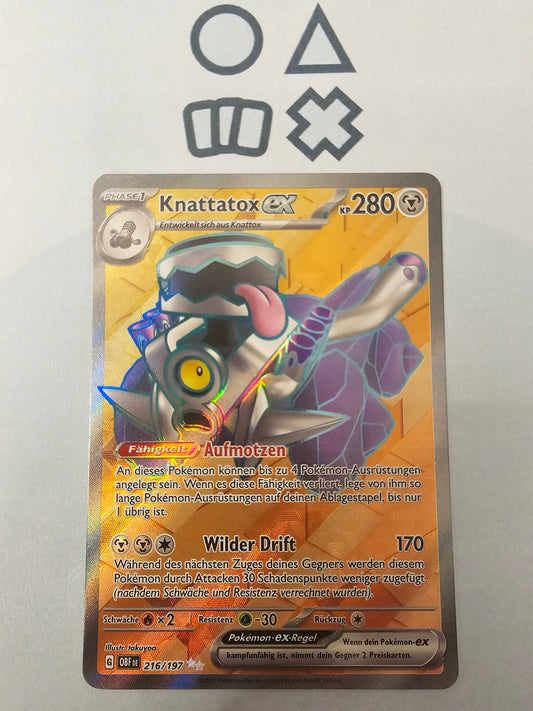 Knattatox EX - NM (OBF216 S&V Obsidian Flames)