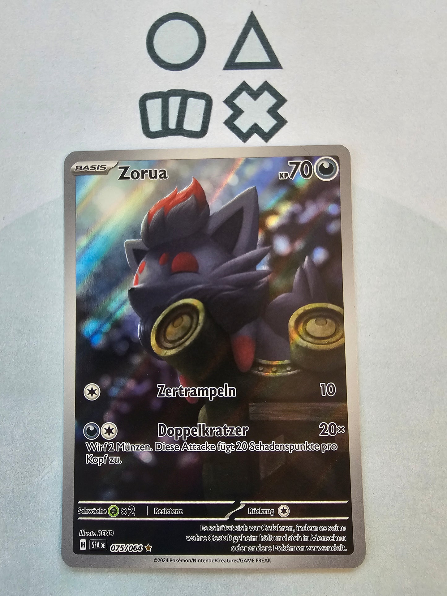 Zorua - NM (SFA075 S&V Shrouded Fable)