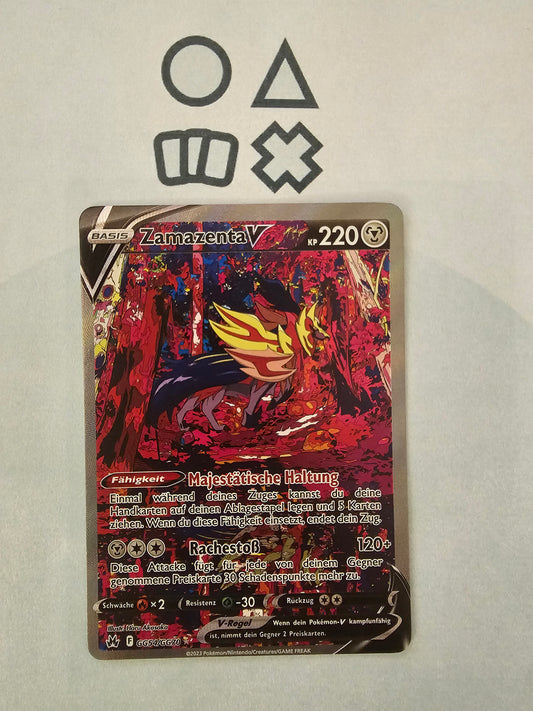 Zamazenta V - NM (GG54 SWSH Crown Zenith)