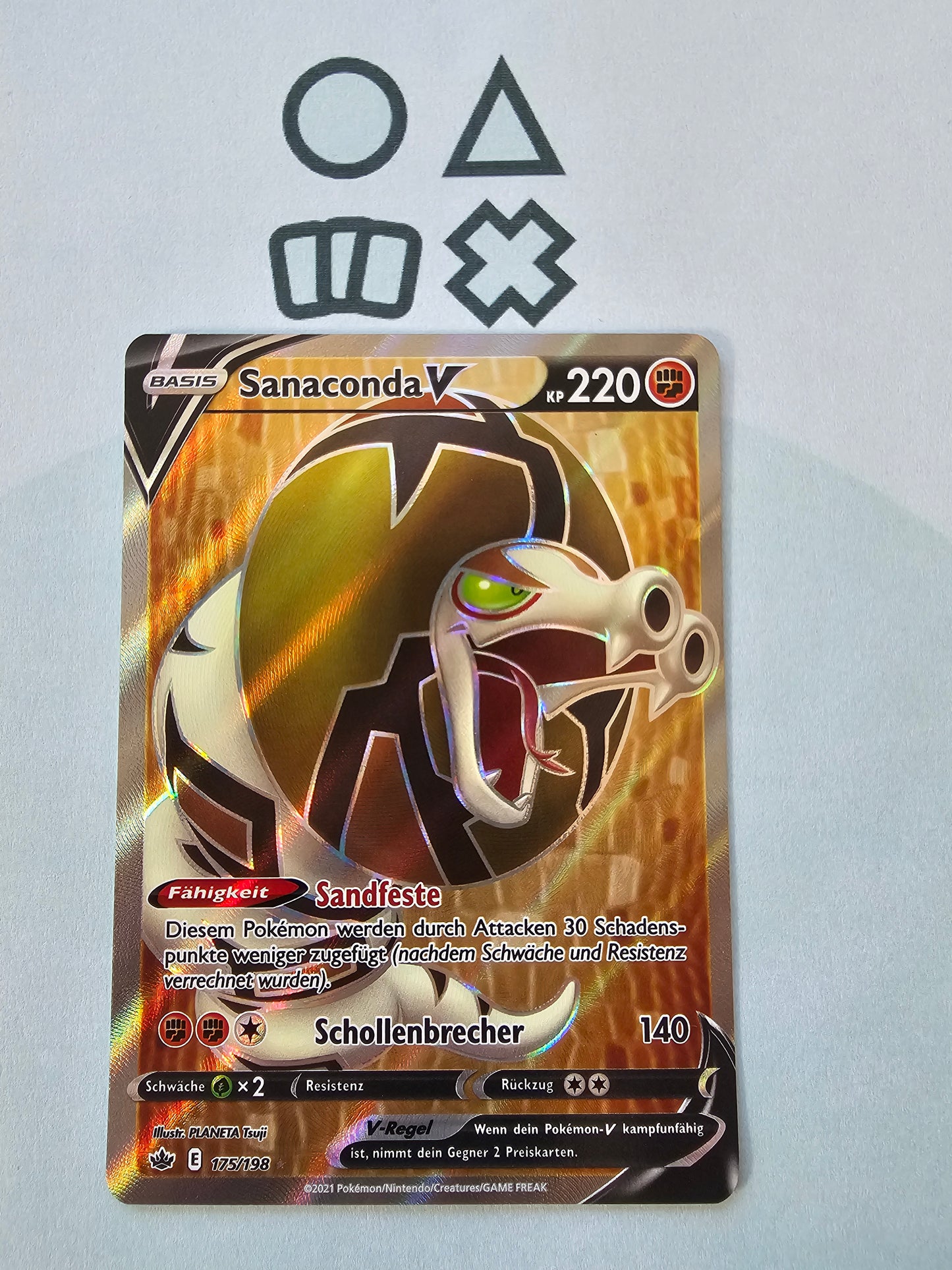 Sanaconda V - NM (CRE175 SWSH Chilling Reign)