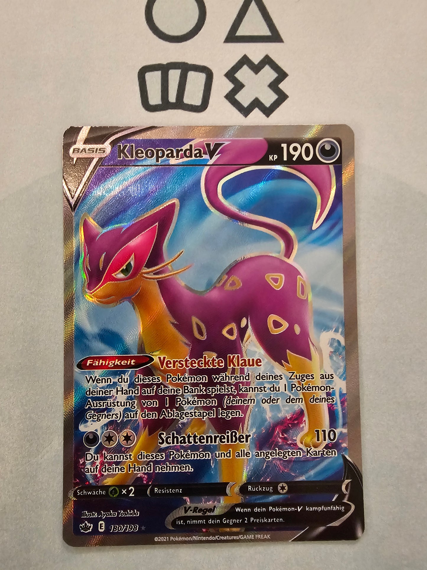 Kleoparda V - NM (CRE180 SWSH Chilling Reign)