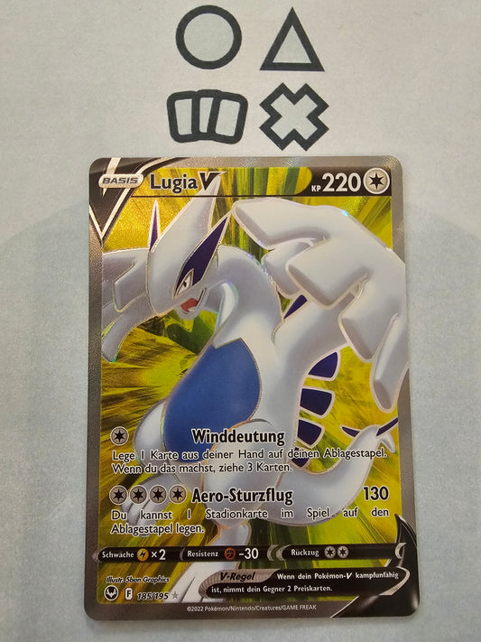 Lugia V - NM (SIT185 SWSH Silver Tempest)