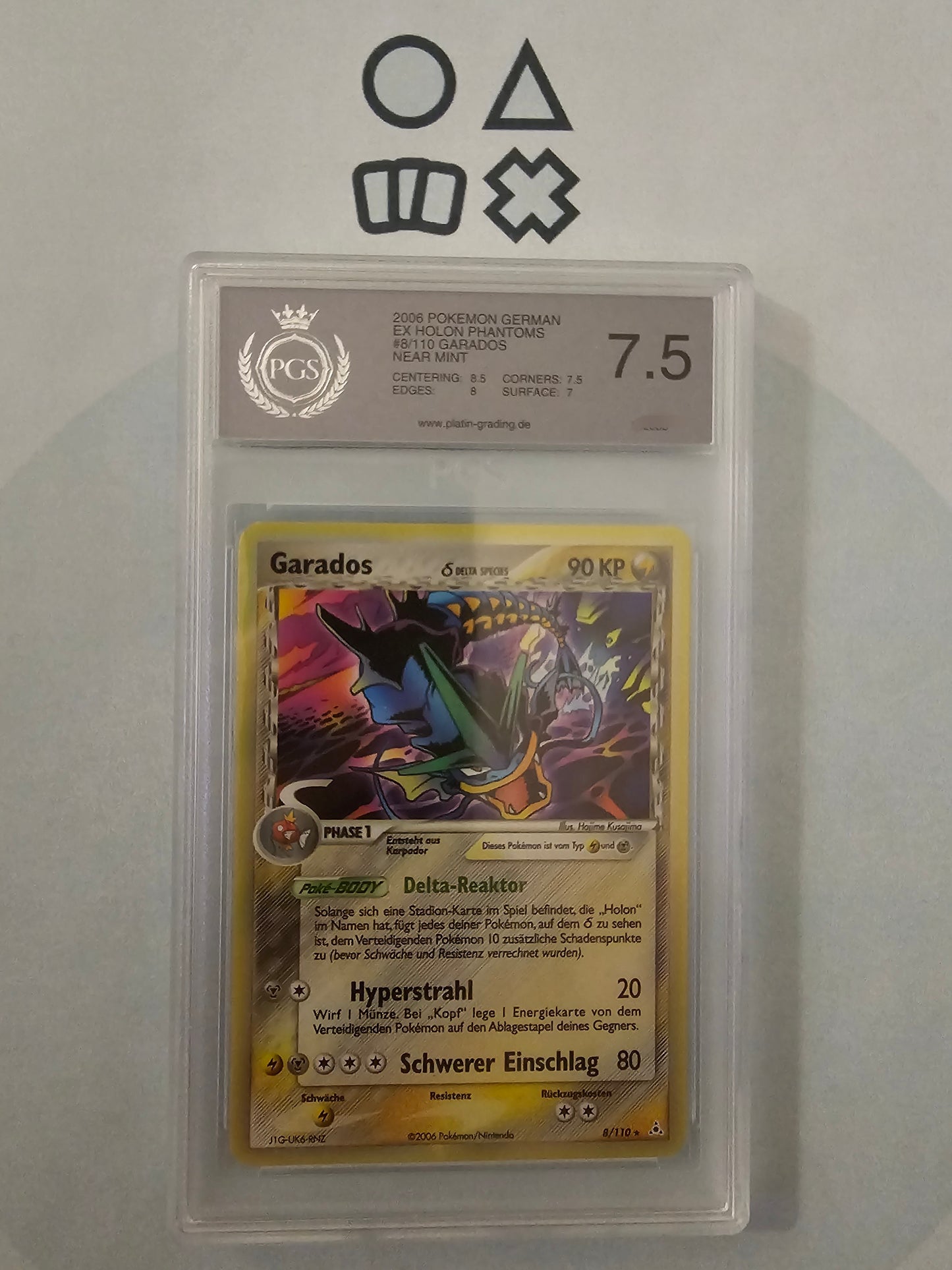 Garados Delta Species - PGS 7.5 (HP8 EX Holon Phantoms)