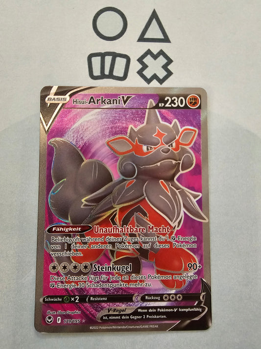 Hisui-Arkani V - NM (SIT179 SWSH Silver Tempest)