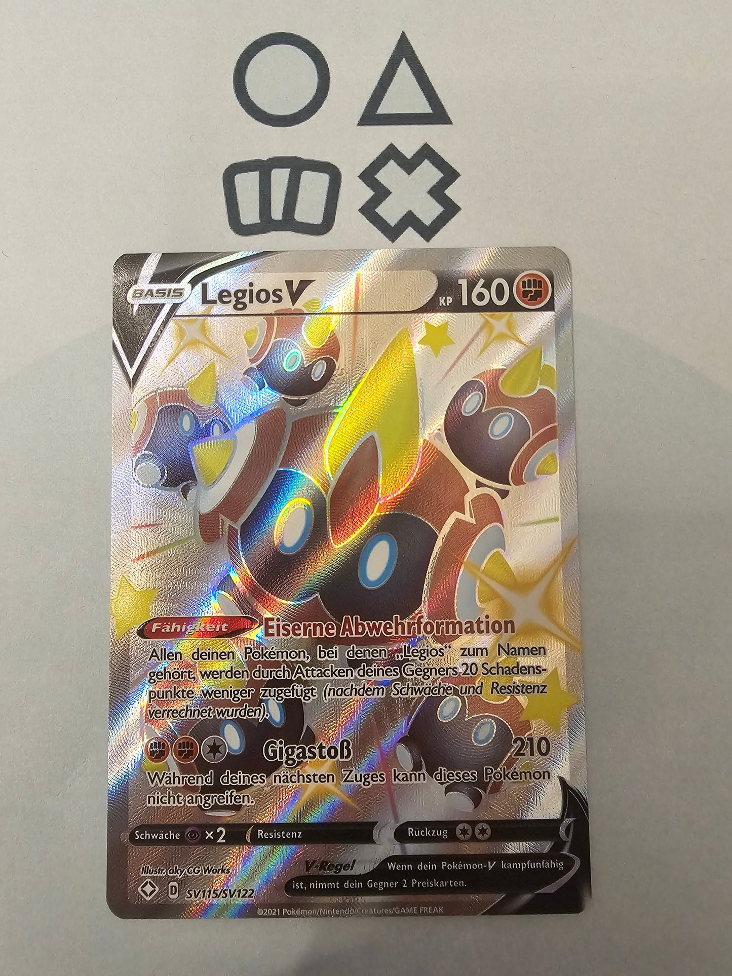 Legios V - NM (SHF SV115 SWSH Shining Fates)