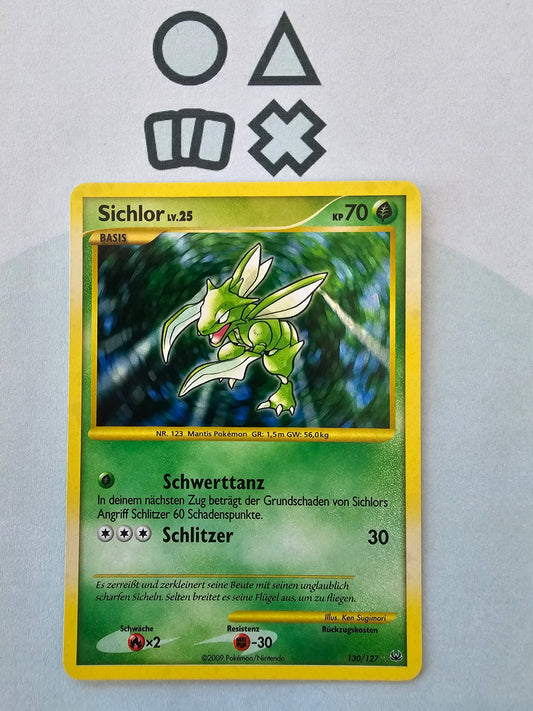 Sichlor Lv.25 - NM (PL130 Platin Base Set)