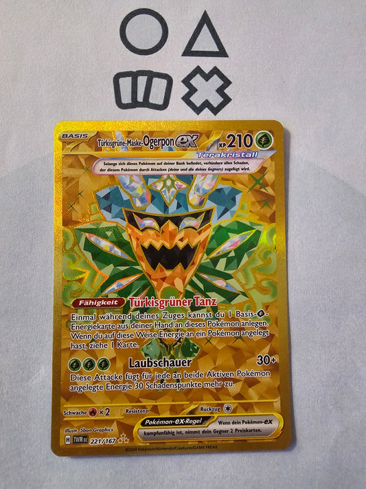 Türkisgrüne-Maske-Ogerpon NM (TWM221 S&V Twilight Masquerade)