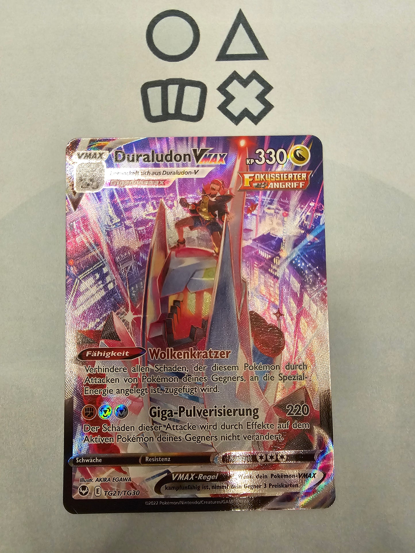 Duraludon VMAX - NM (SIT TG21 SWSH Silver Tempest)