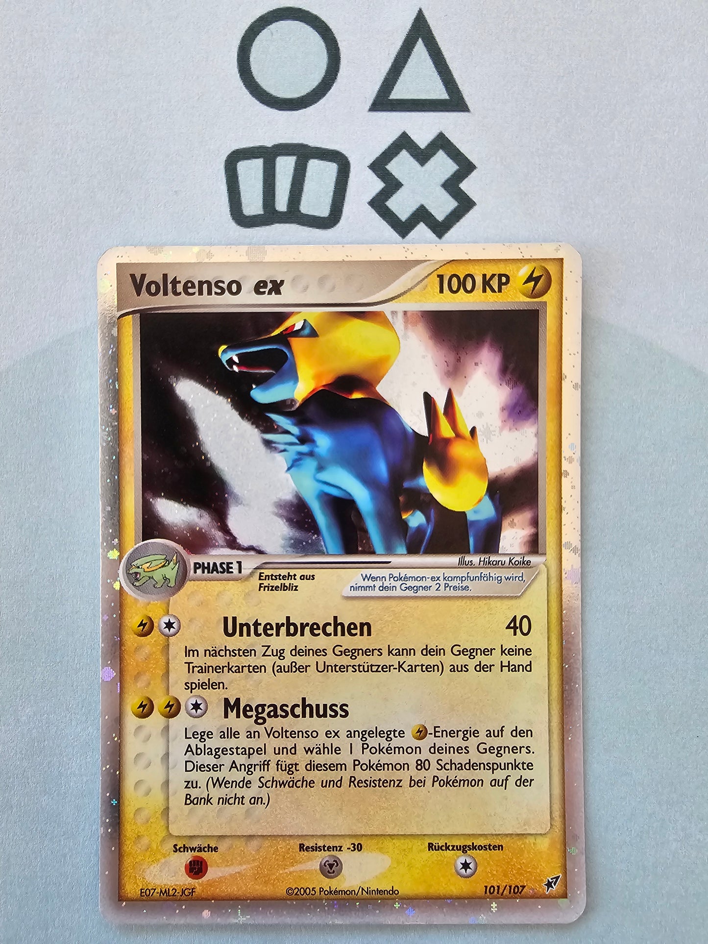 Voltenso ex - NM (DX101 EX Deoxys)