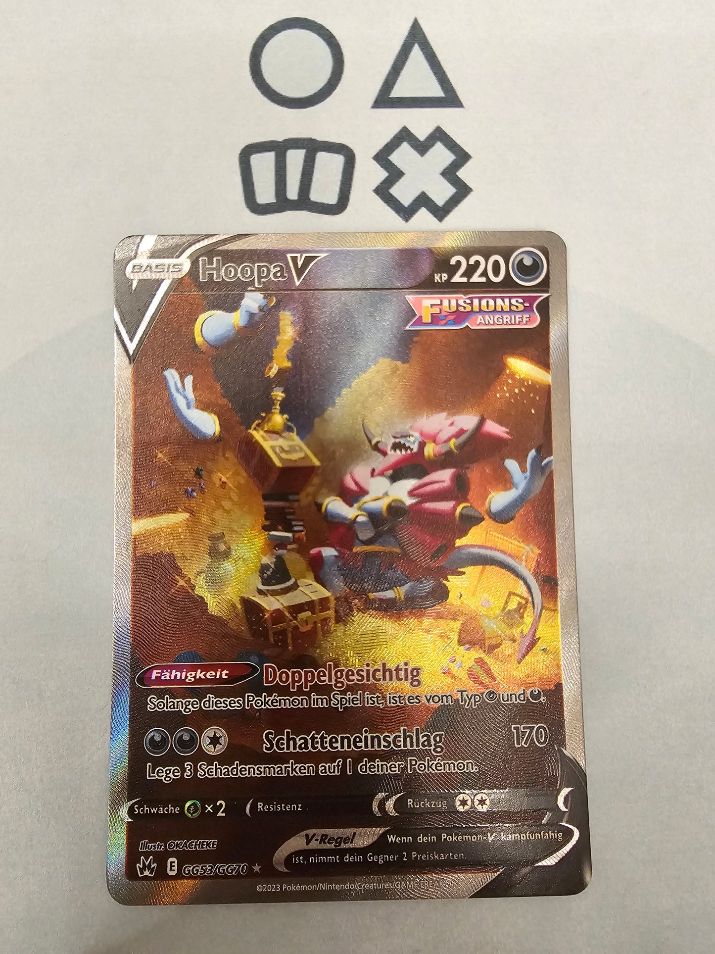 Hoopa V - NM (CRZ GG53 SWSH Crown Zenith)