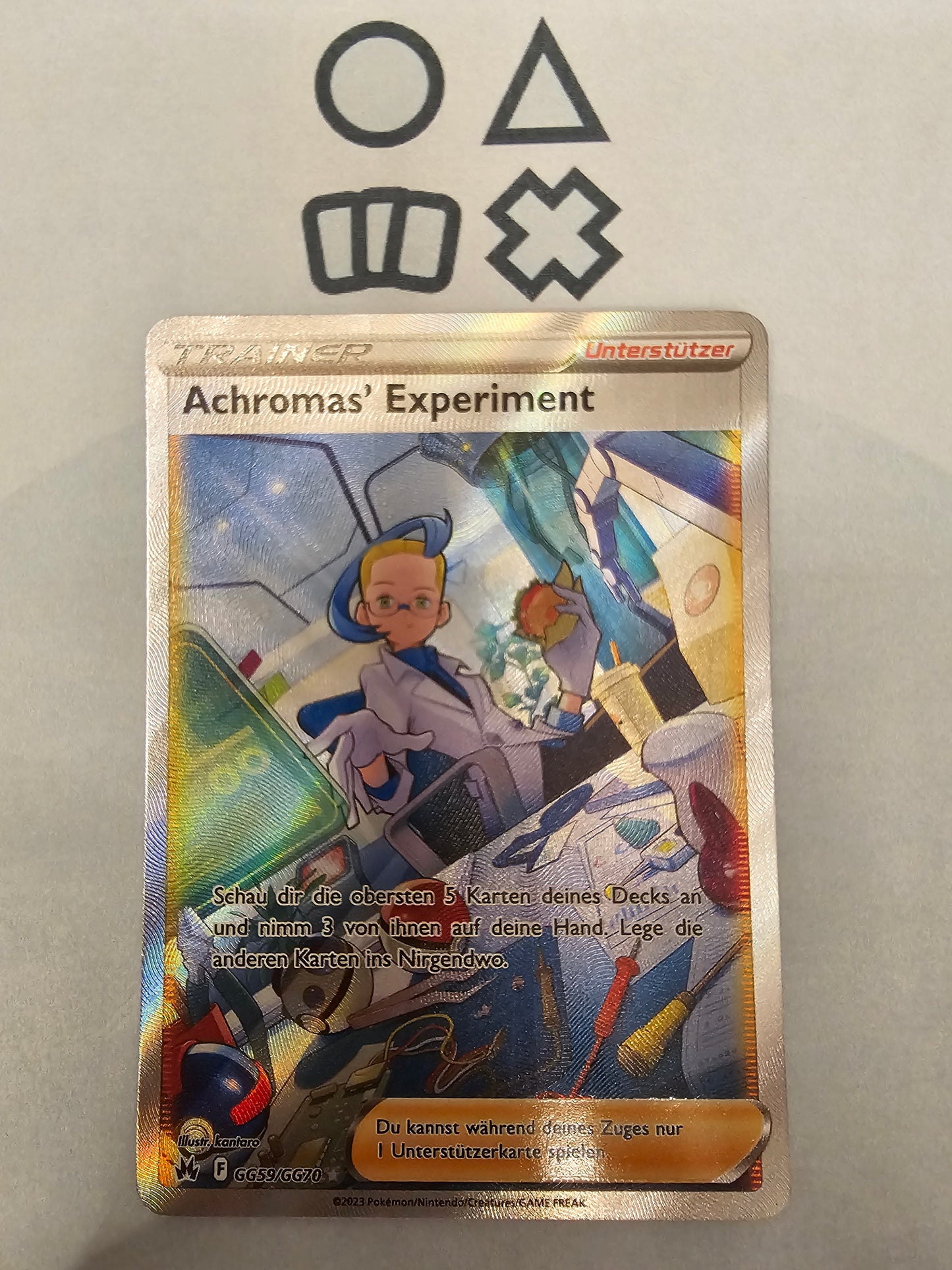 Achromas' Experiment (CRZ GG59 SWSH Crown Zenith)