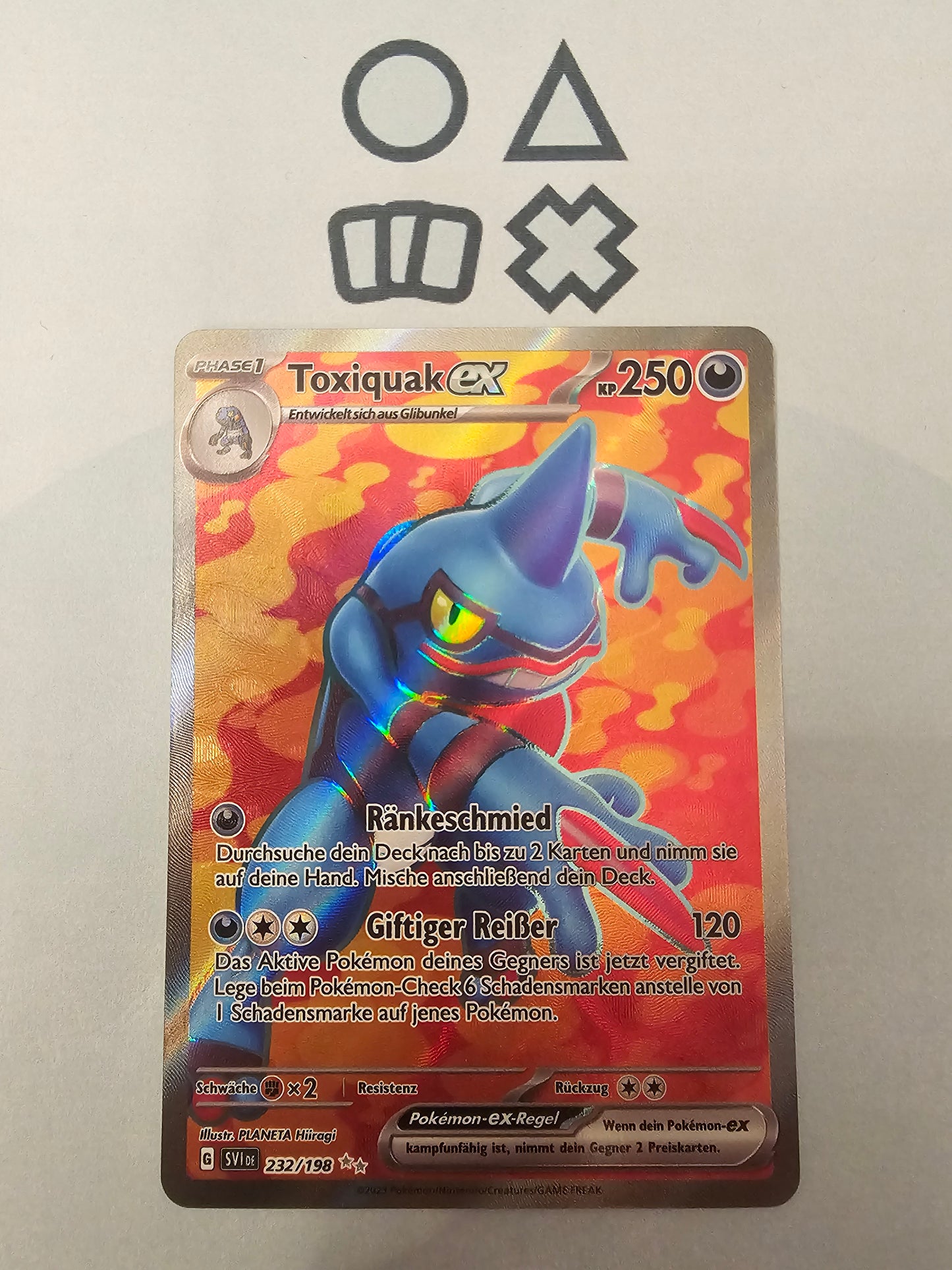 Toxiquak EX - NM (SVI232 S&V Base Set)