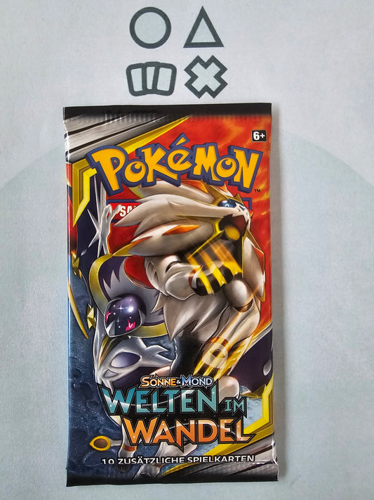 Pokémon Sonne & Mond Welten im Wandel Booster - deutsch