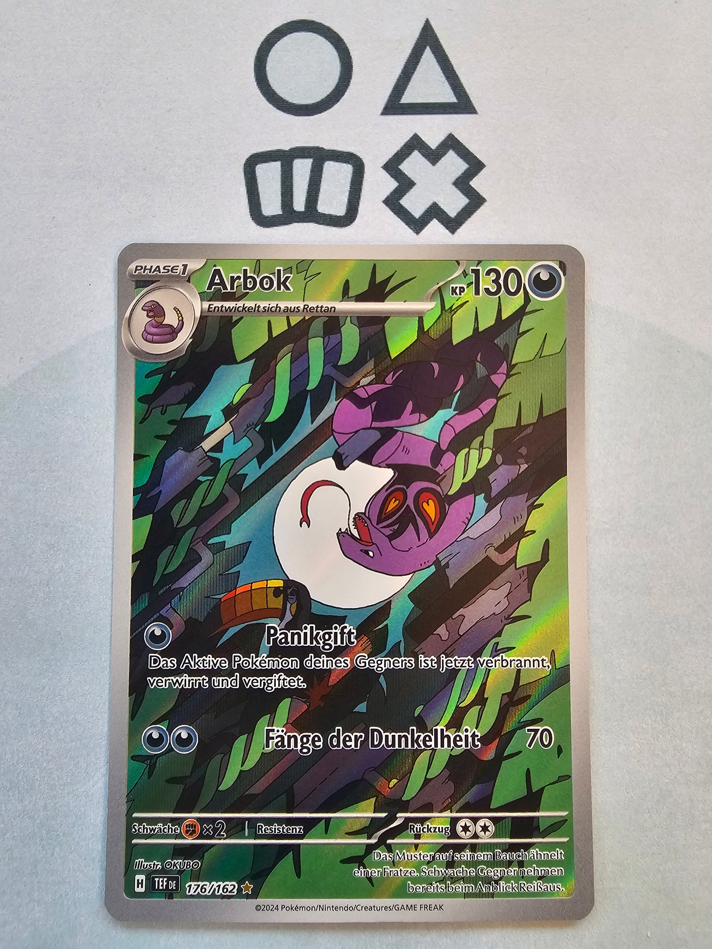 Arbok - NM (TEF176 S&V Temporal Forces)