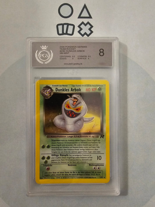 Dunkles Arbok - PGS 8 (TR2 Team Rocket)