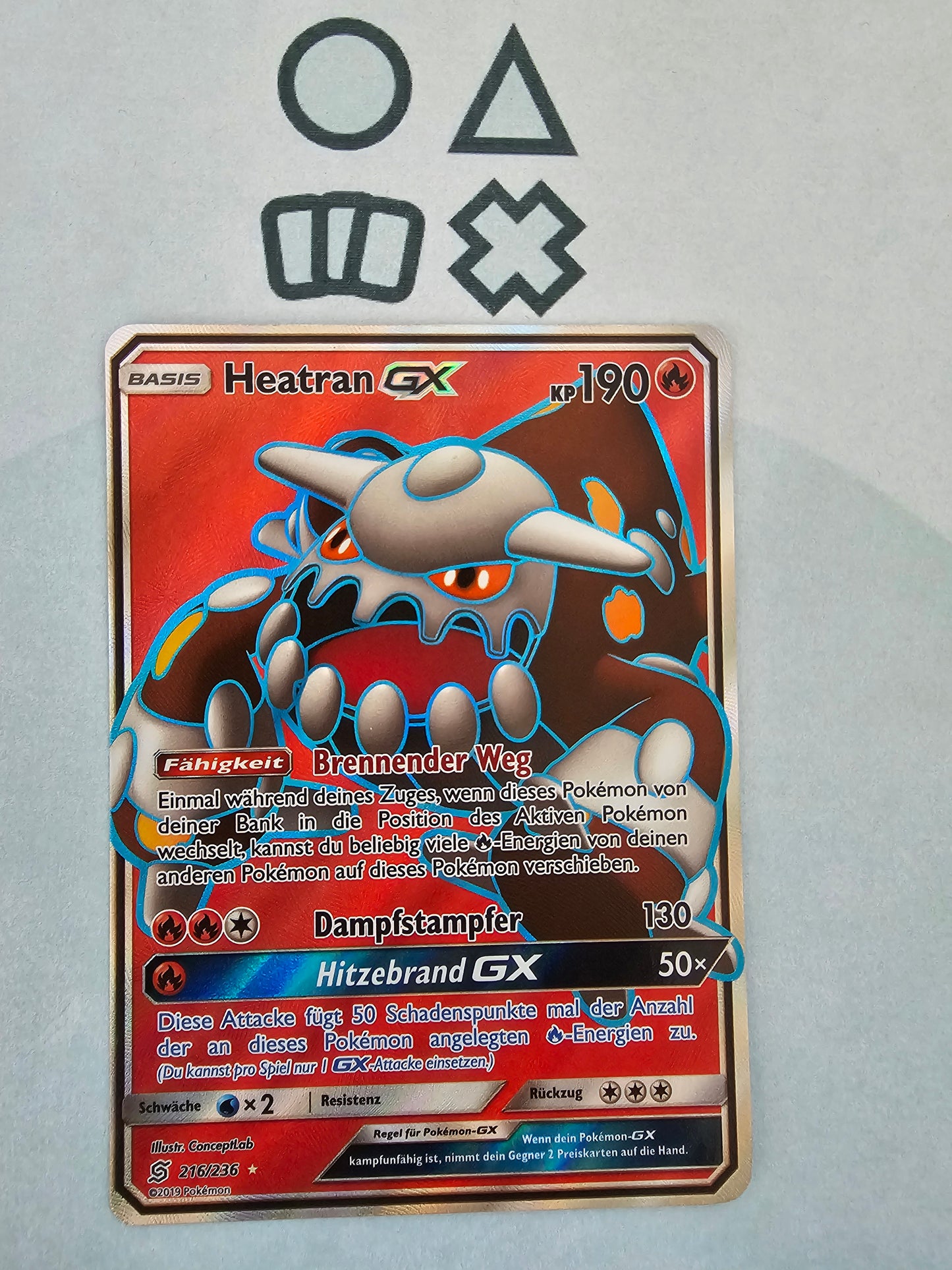 Heatran GX - NM (UNM216 SM Unified Minds)