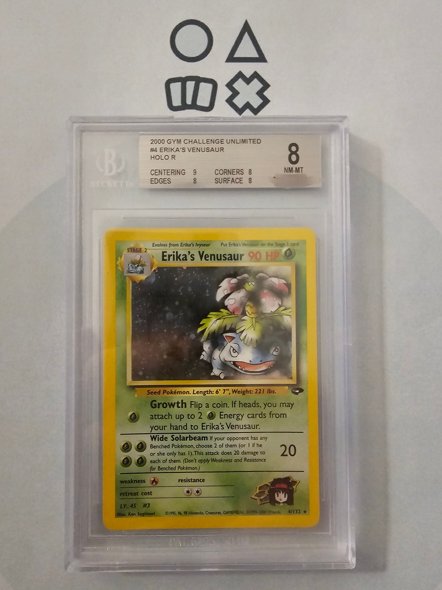 Erika's Venusaur - BGS 8 (GC4 Gym Challenge)
