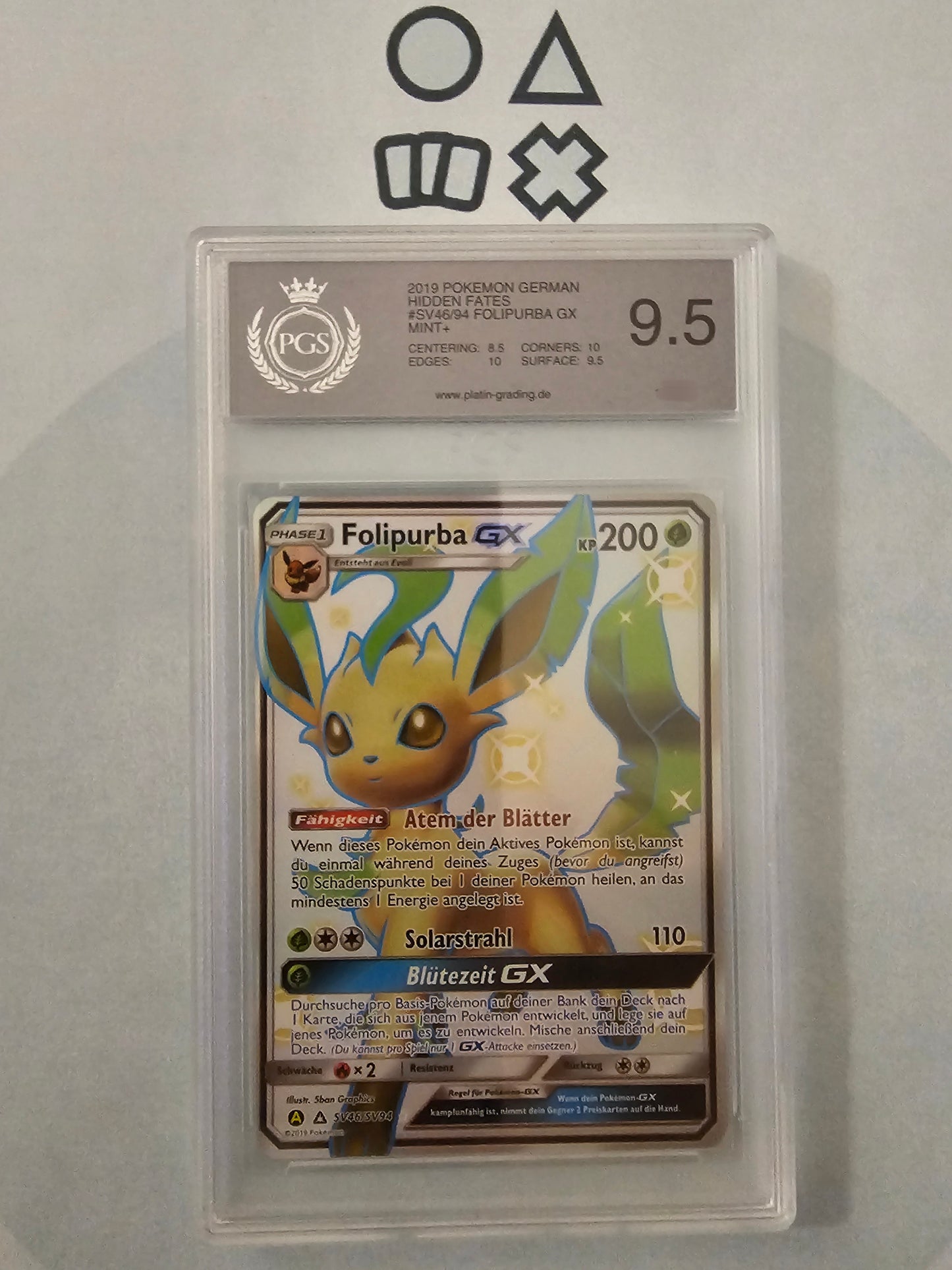 Folipurba GX - PGS 9.5 (HIF SV46 SM Hidden Fates)