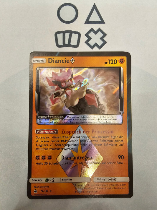 Diancie Prisma - NM (FLI74 S&M Forbidden Light)