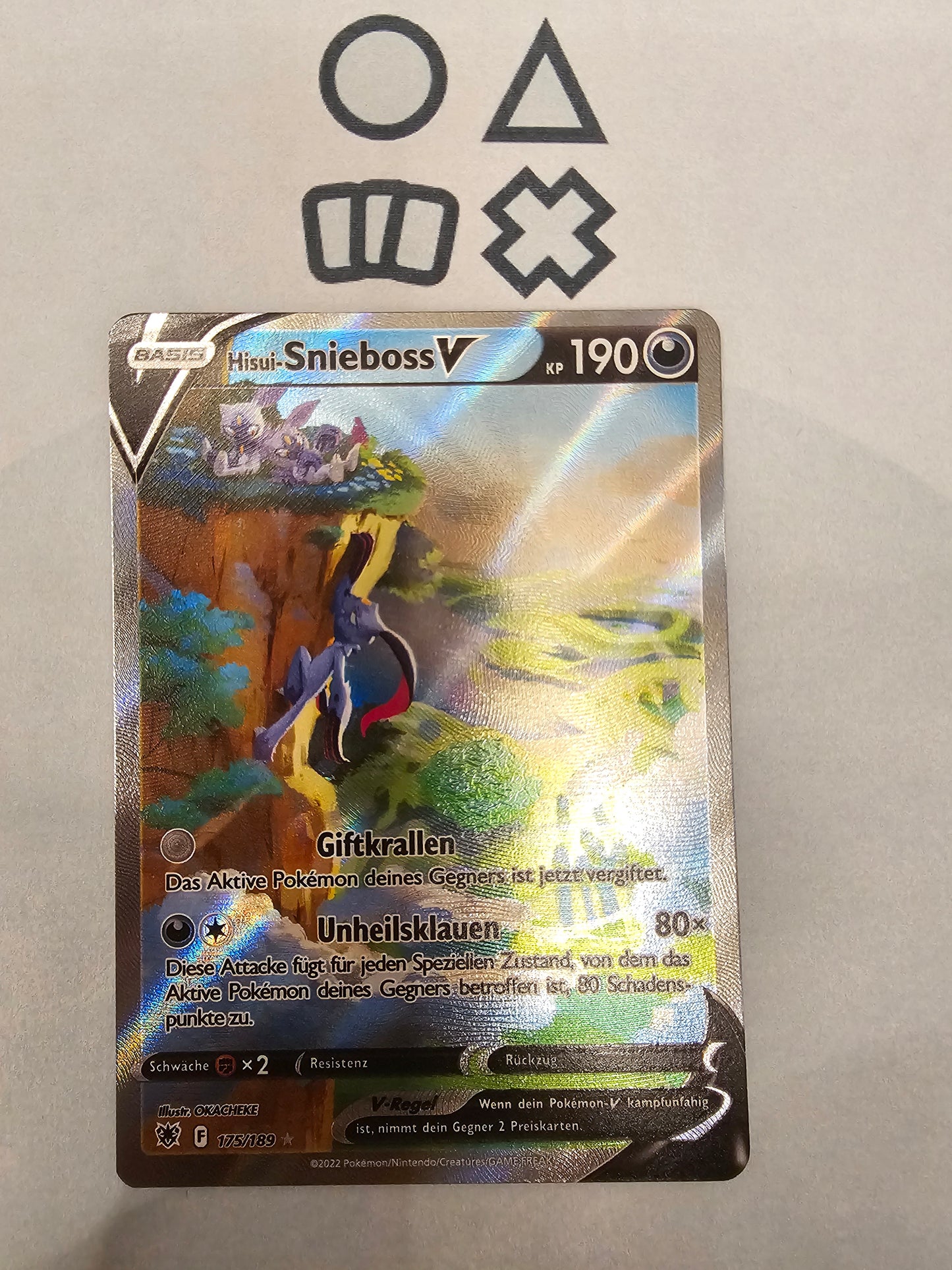 Hisui-Snieboss V - NM (ASR175 SWSH Astral Radiance)