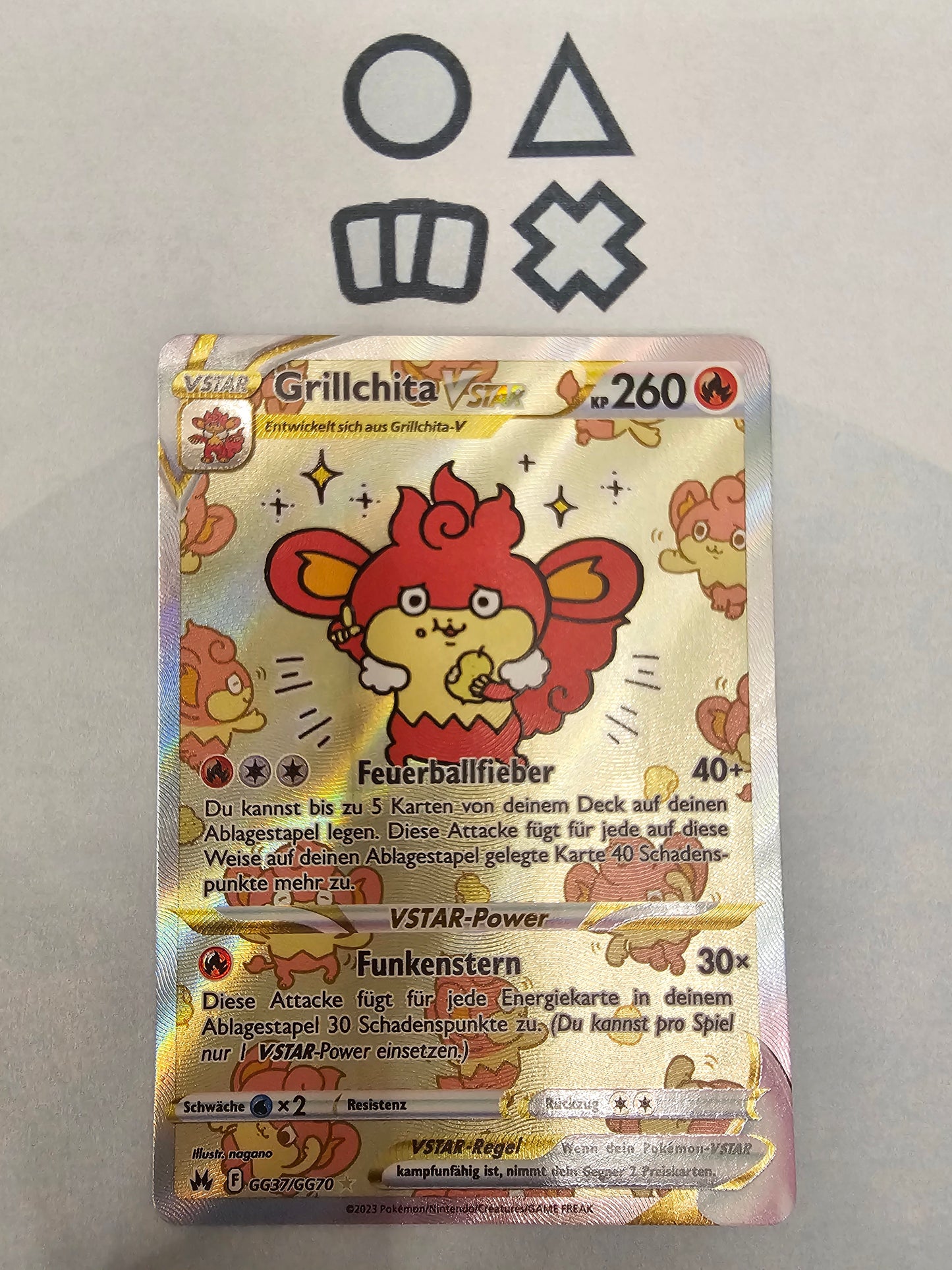 Grillchita VSTAR (CRZ GG37 SWSH Crown Zenith)