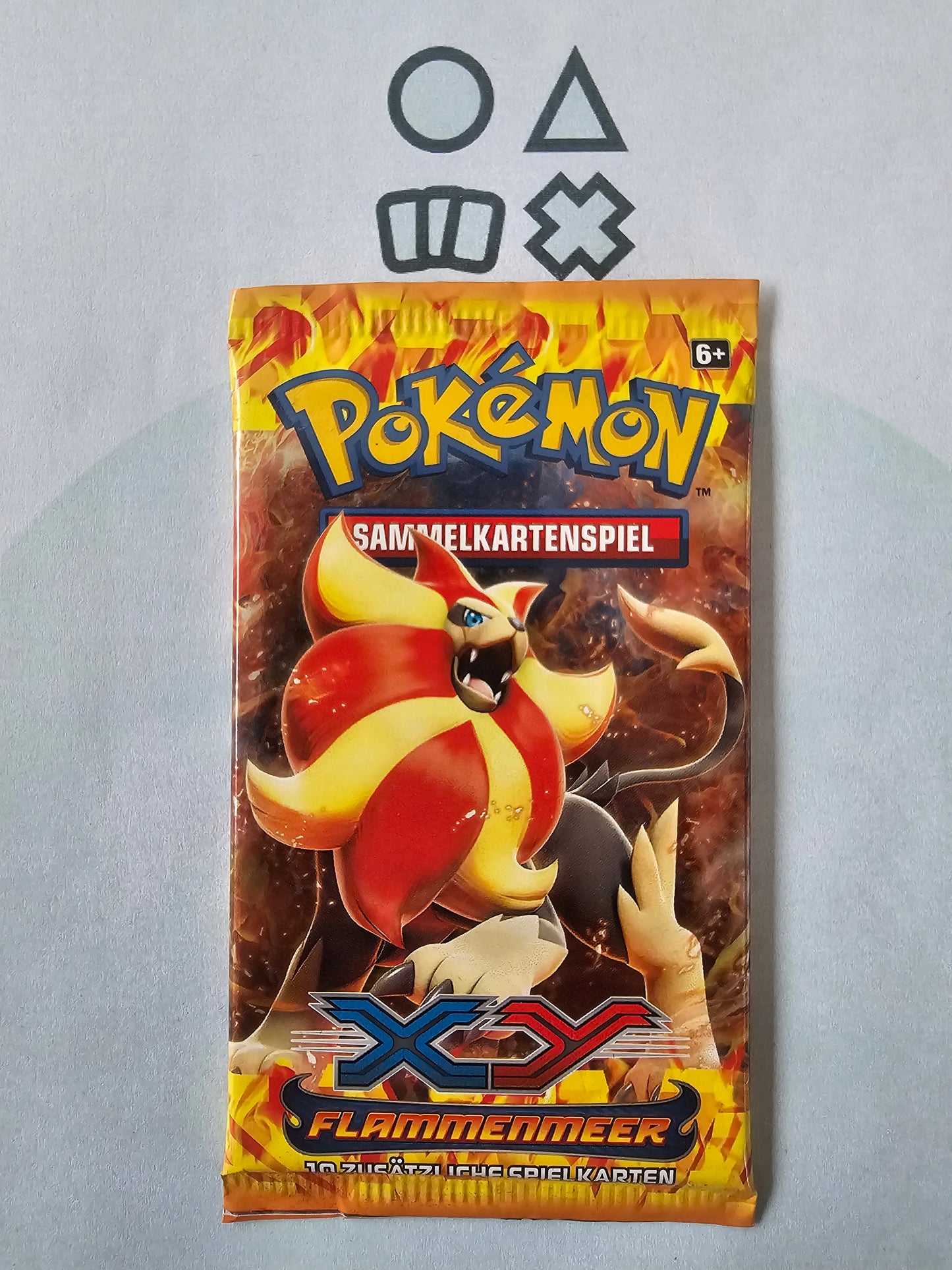 Pokémon XY Flammenmeer Booster - deutsch