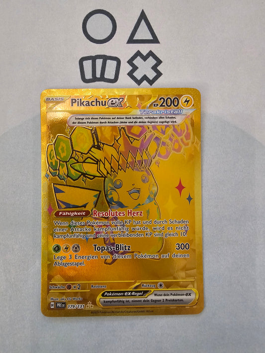 Pikachu EX - NM (PRE179 S&V Prismatic Evolutions)