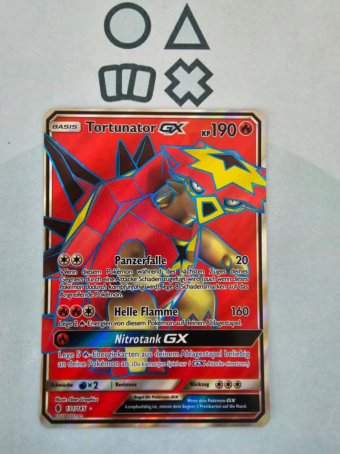Tortunator GX - NM (GRI131 SM Guardians Rising)