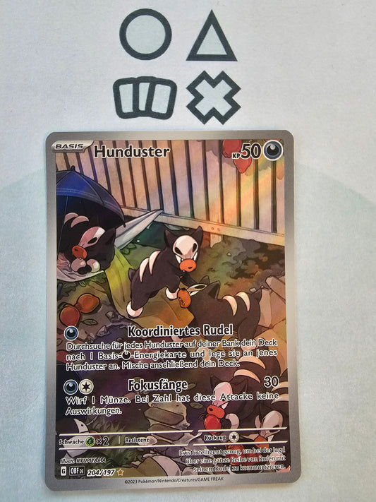 Hunduster - NM (OBF204 S&V Obsidian Flames)