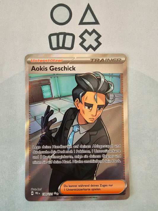 Aokis Geschick - NM (PRE139 S&V Prismatic Evolutions)