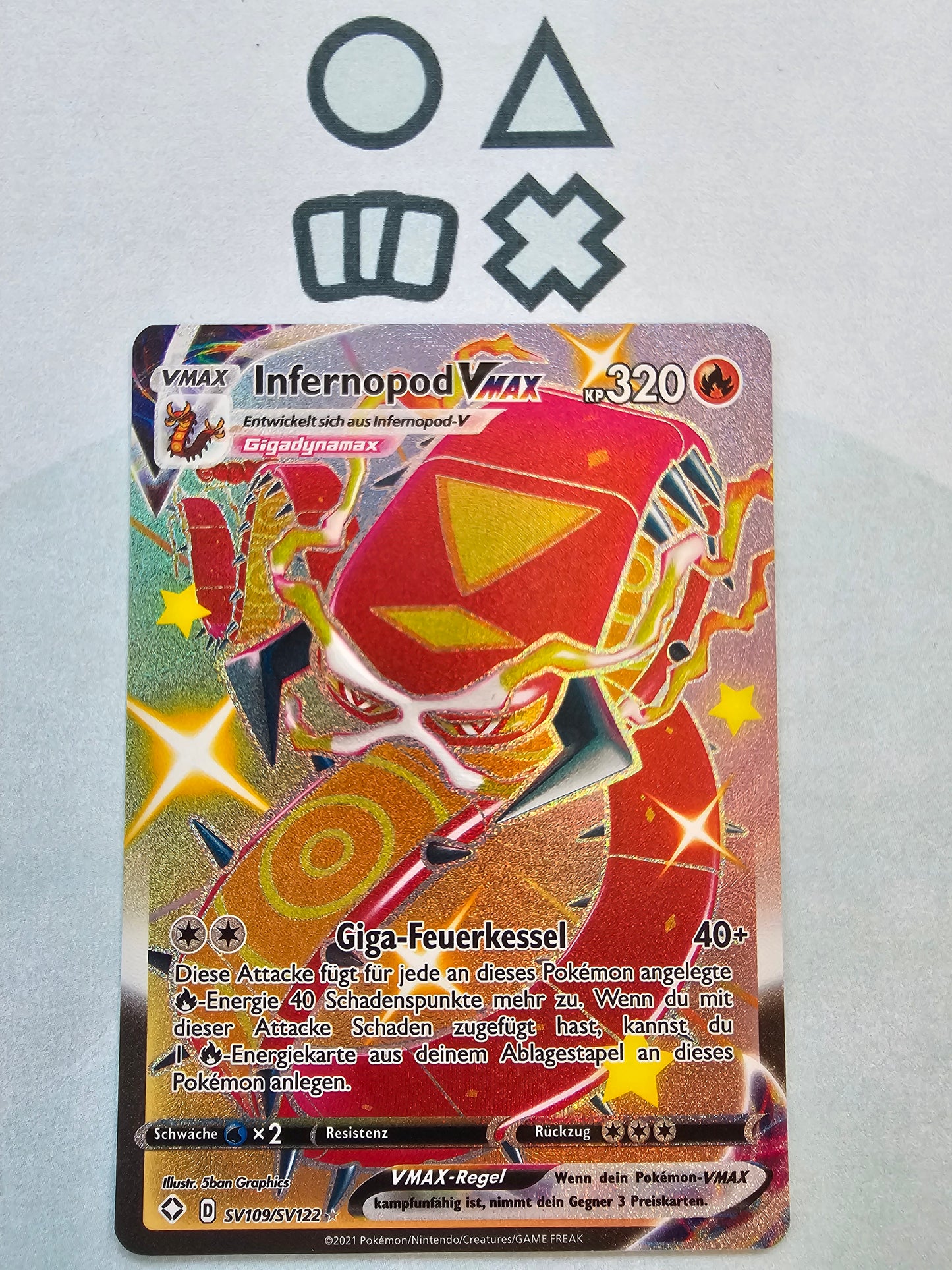 Infernopod VMAX - NM (SHF SV109 SWSH Shining Fates)