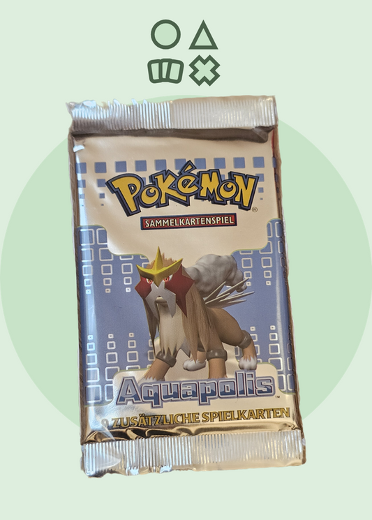 Pokémon Aquapolis Booster - deutsch