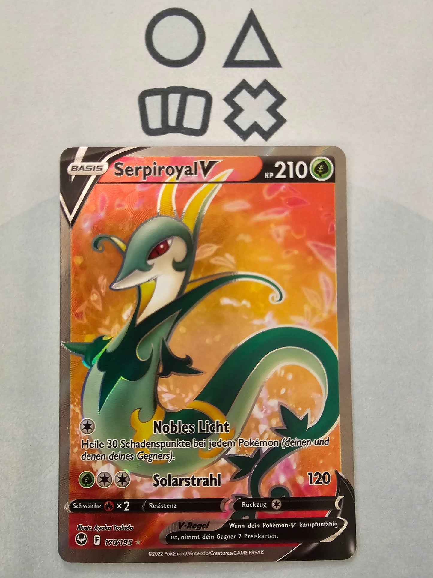 Serpiroyal V - NM (SIT170 SWSH Silver Tempest)