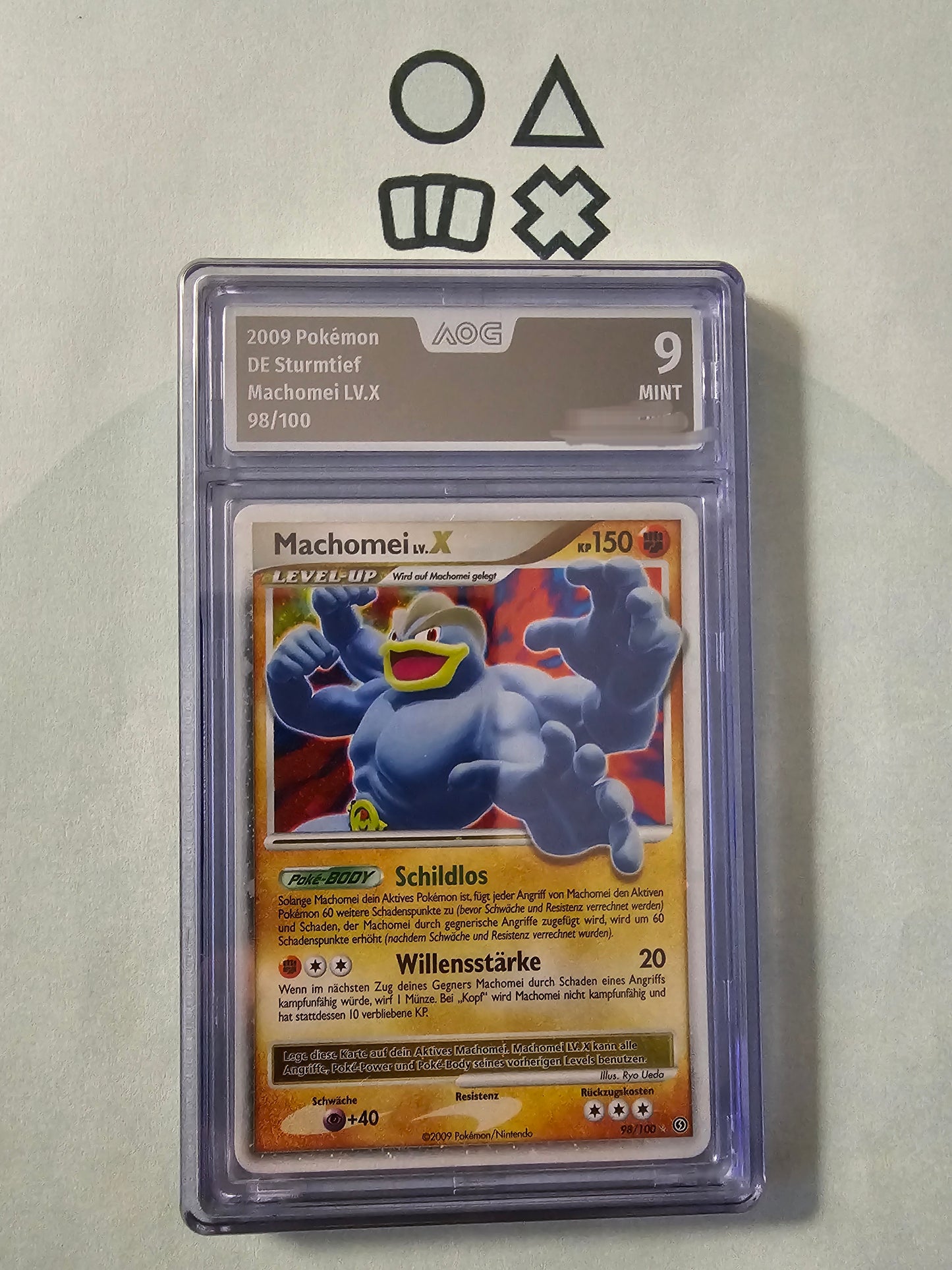 Machomei LV.X - AOG 9 (STF98 Diamond & Pearl Stormfront)