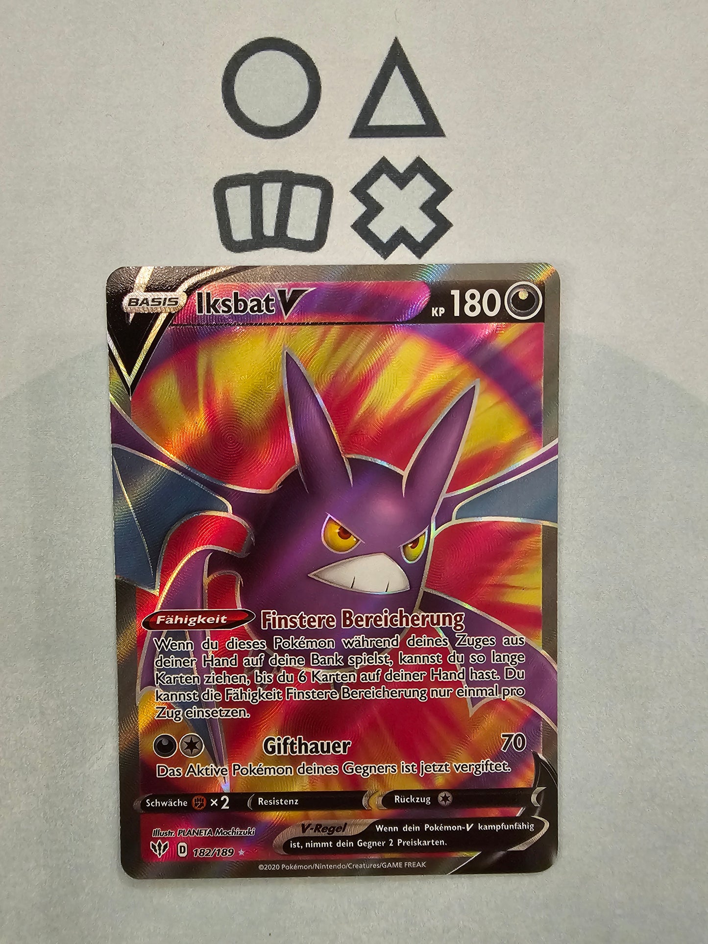 Iksbat V - NM (DAA182 SWSH Darkness Ablaze)