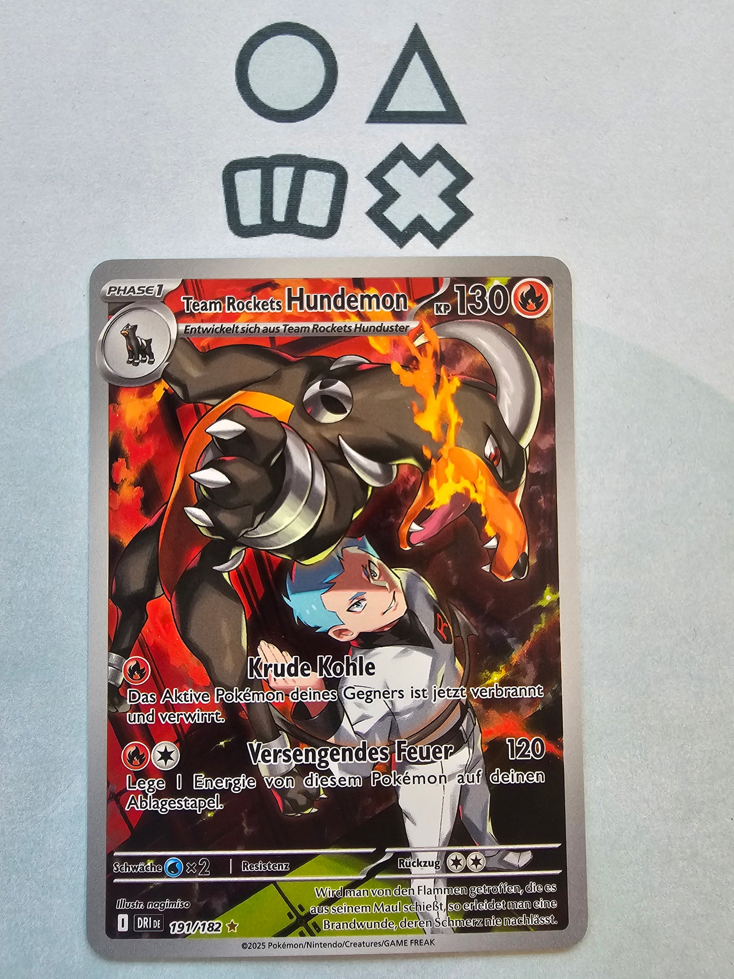 Team Rockets Hundemon - NM (DRI191 S&V Destined Rivals)