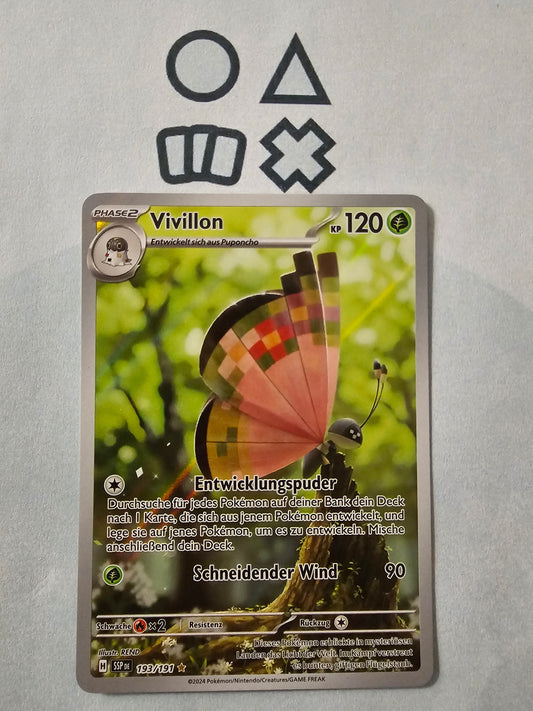 Vivillon - NM (SSP193 S&V Surging Sparks)