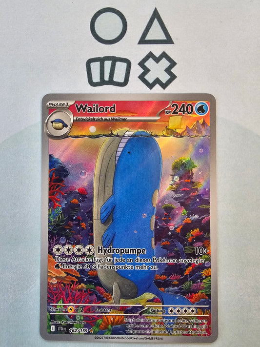 Wailord - NM (JTG162 S&V Journey Together)