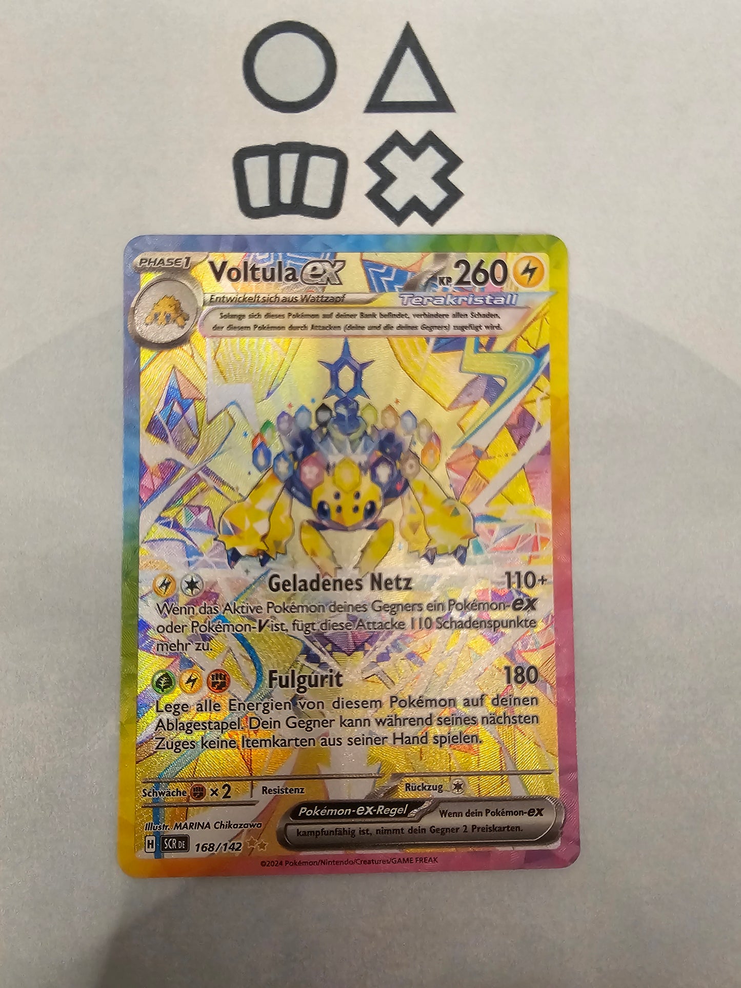 Voltula EX - NM (SCR168 S&V Stellar Crown)