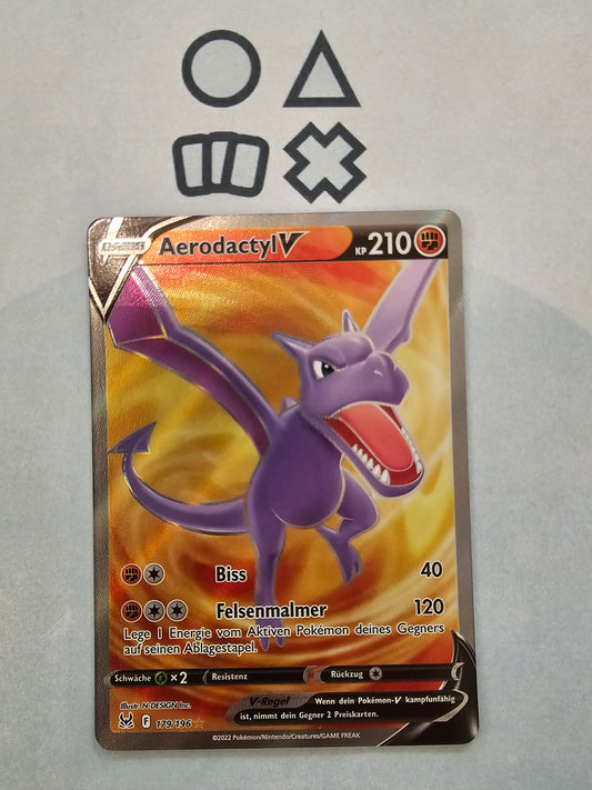 Aerodactyl V - NM (LOR179 SWSH Lost Origin)