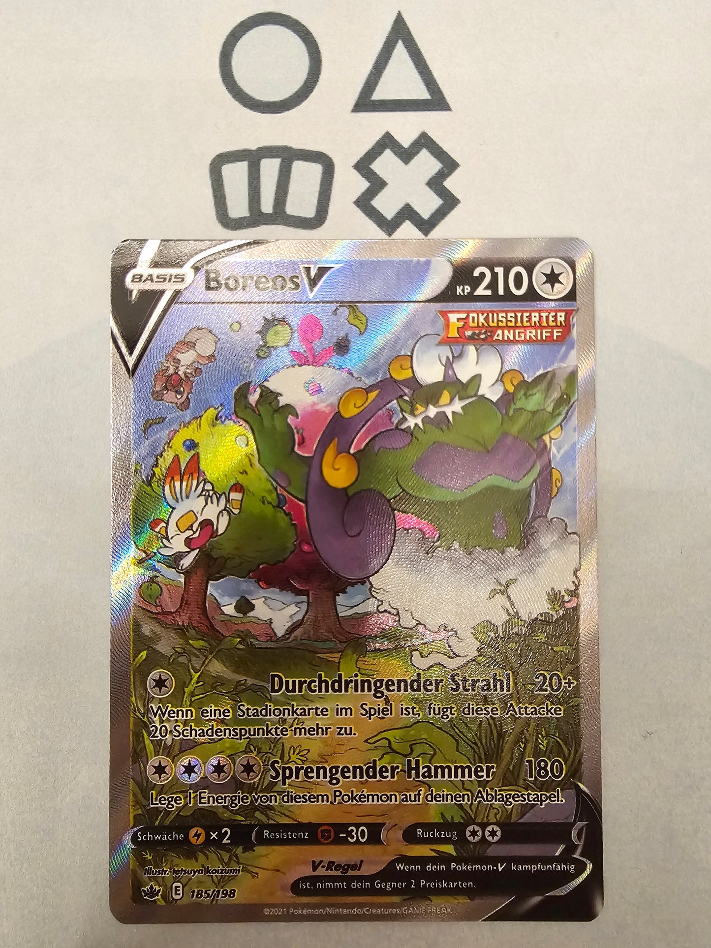 Boreos V - NM (CRE185 SWSH Chilling Reign)