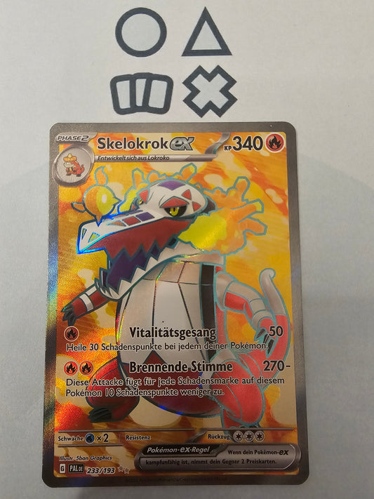 Skelokrok EX - NM (PAL233 S&V Paldea Evolved)