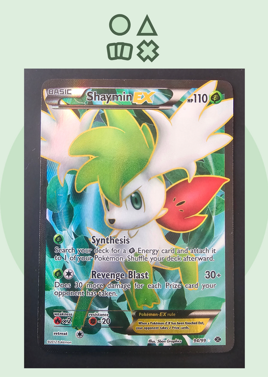 Shaymin EX - NM (NXD94 B&W Next Destinies)