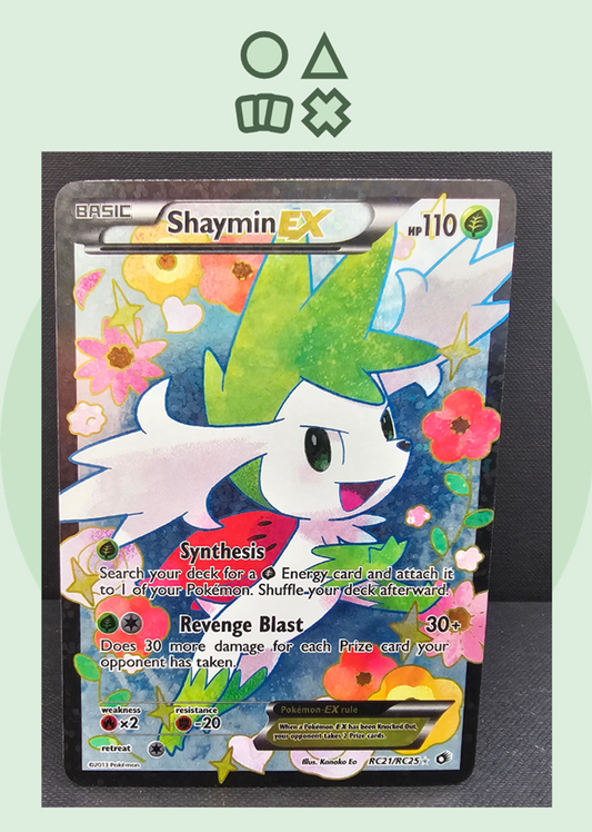 Shaymin EX - NM (LTR RC21 B&amp;W Legendary Treasure)