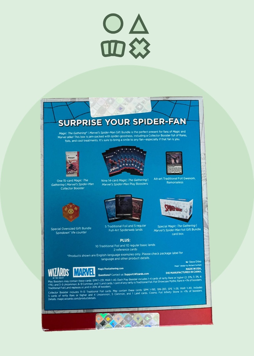 Magic The Gathering - Spiderman Gift Bundle - englisch