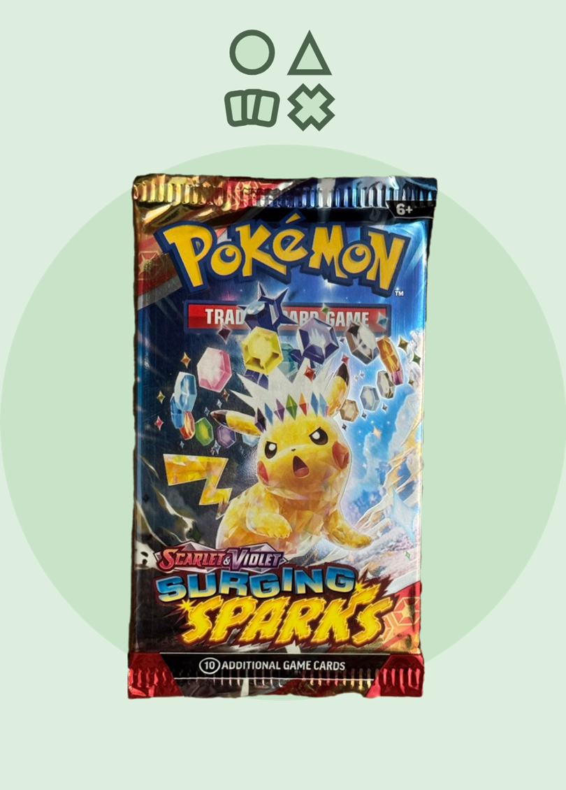 Pokémon Scarlet & Violet Surging Sparks Booster - englisch